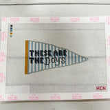 These Are the Days Canvas - The Pink Pineapple 850