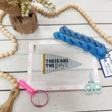 These Are the Days Canvas - The Pink Pineapple 850