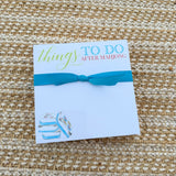 Things To Do After Mahjong Luxe Notepad - The Pink Pineapple 850