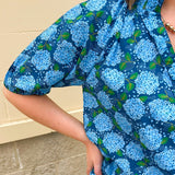 [THML] Hydrangea Daydream Blouse - The Pink Pineapple 850