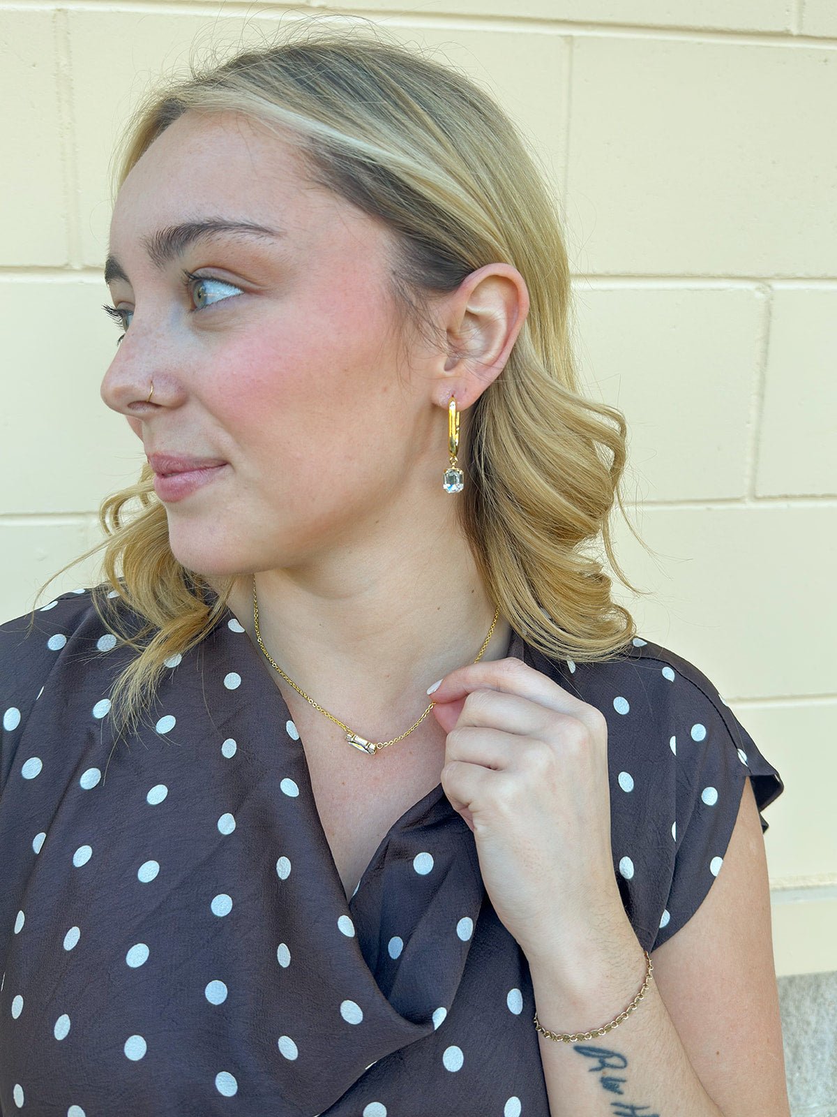 [THML] Polka Dot Perfection Dress - The Pink Pineapple 850