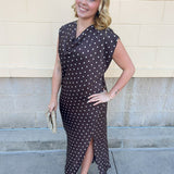 [THML] Polka Dot Perfection Dress - The Pink Pineapple 850