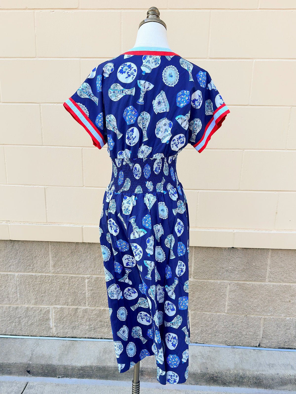 [THML] The Chinoiserie Charm Dress - The Pink Pineapple 850