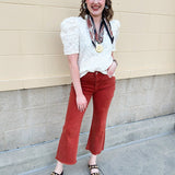 [THML] Toasted Marshmallow Textured Top - The Pink Pineapple 850