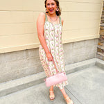 [THML] Verdant Whisper Floral Maxi Dress - The Pink Pineapple 850