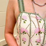 [THML] Verdant Whisper Floral Maxi Dress - The Pink Pineapple 850