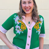 [THML] Wild About You Leopard Cardigan - The Pink Pineapple 850