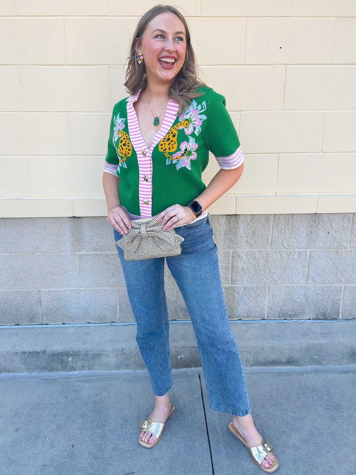 [THML] Wild About You Leopard Cardigan - The Pink Pineapple 850
