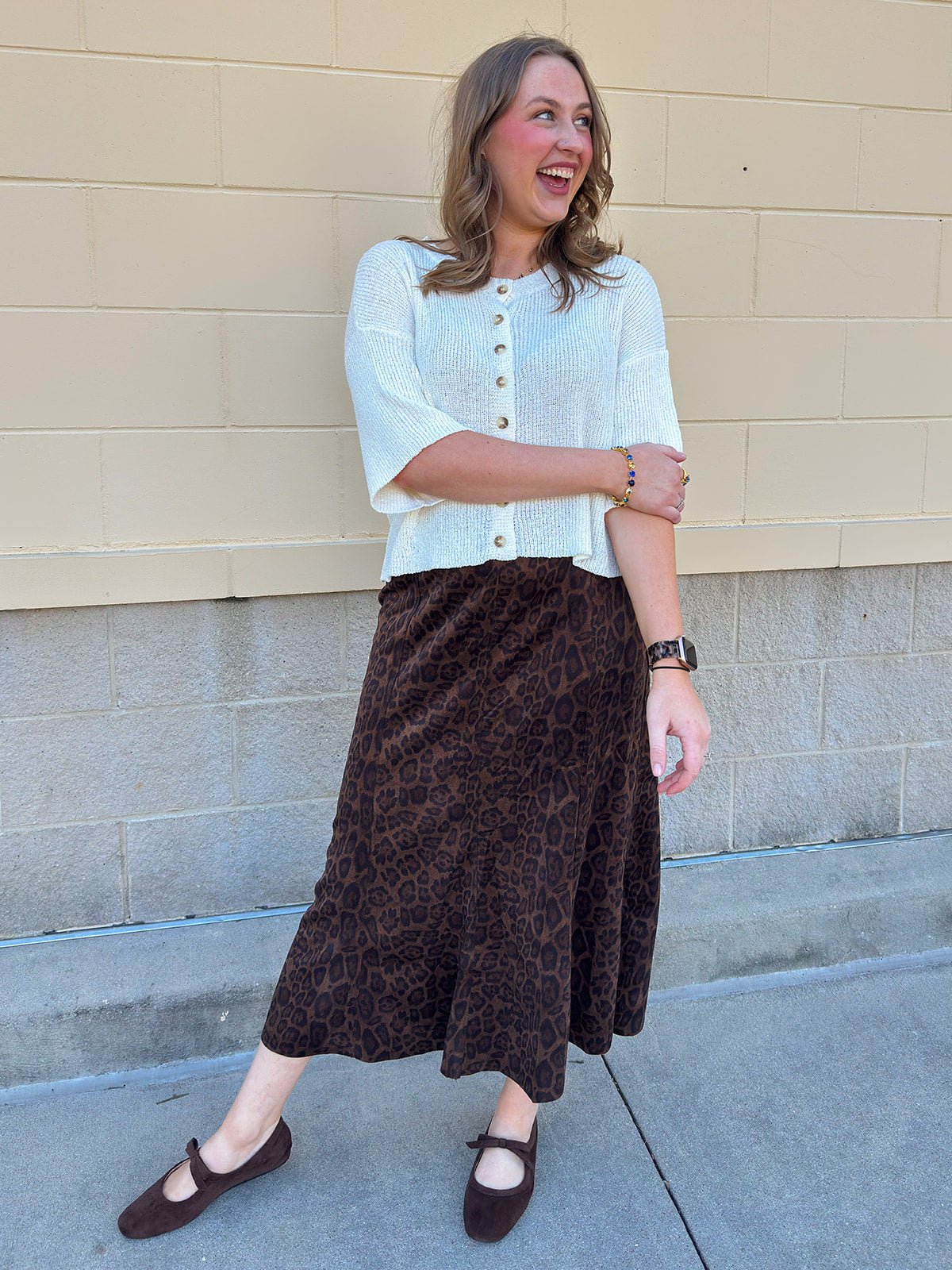 [THML] Wild Instinct Midi Skirt - The Pink Pineapple 850