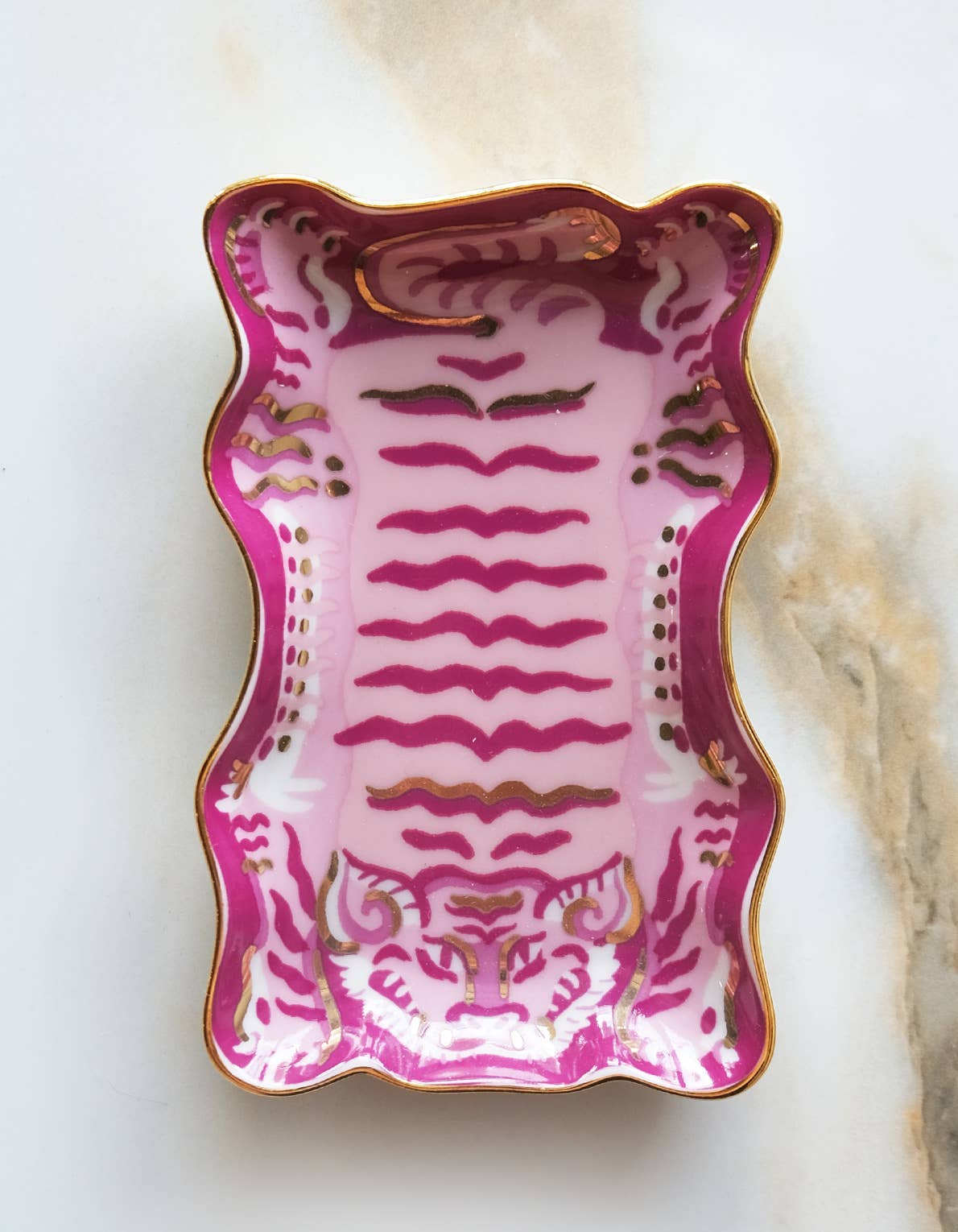 Tibetan Tiger Dice Catchall - The Pink Pineapple 850