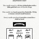 Tidings and Tinsel Candle - The Pink Pineapple 850