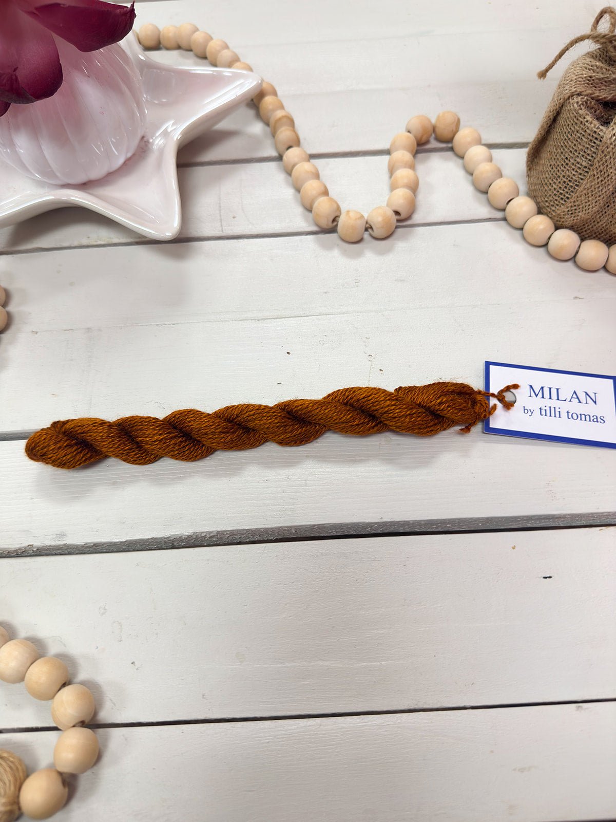 [Tilli Tomas] Milan Thread Skein in Auburn - The Pink Pineapple 850