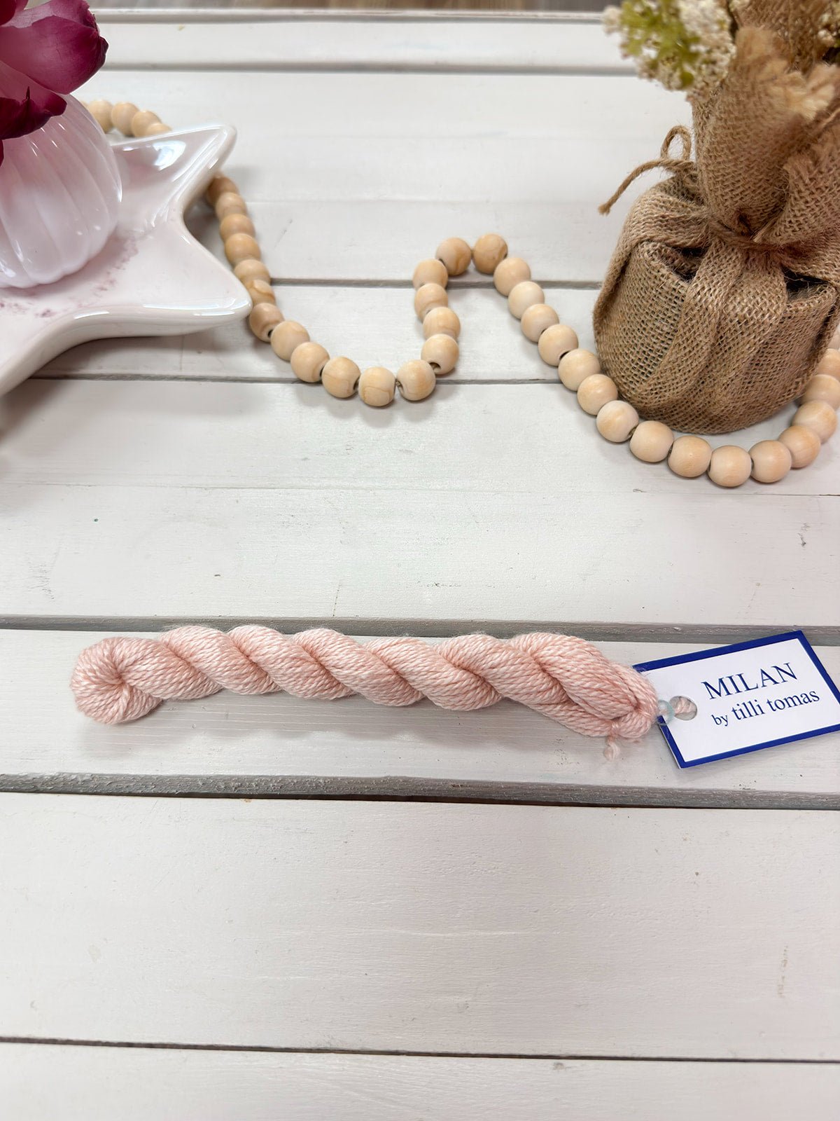 [Tilli Tomas] Milan Thread Skein in Barefoot - The Pink Pineapple 850