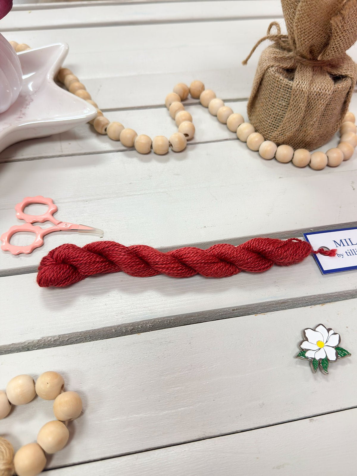 [Tilli Tomas] Milan Thread Skein in Begonia - The Pink Pineapple 850