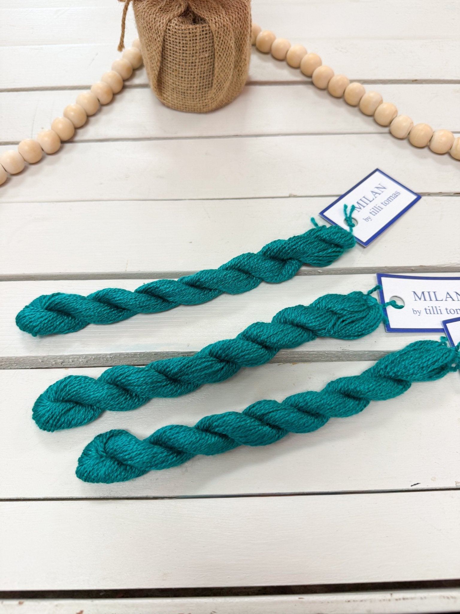 [Tilli Tomas] Milan Thread Skein in Bird's Nest - The Pink Pineapple 850