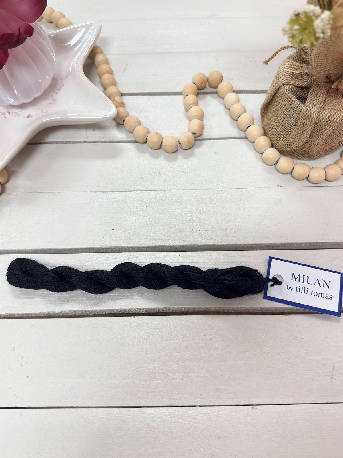 [Tilli Tomas] Milan Thread Skein in Black - The Pink Pineapple 850