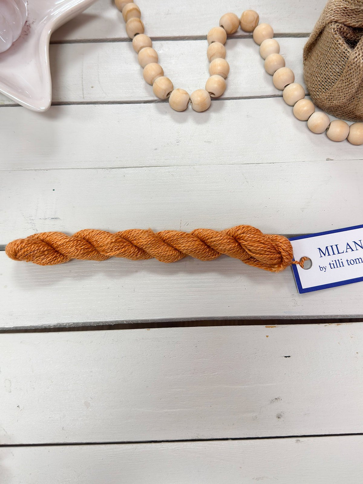[Tilli Tomas] Milan Thread Skein in Canteloupe - The Pink Pineapple 850