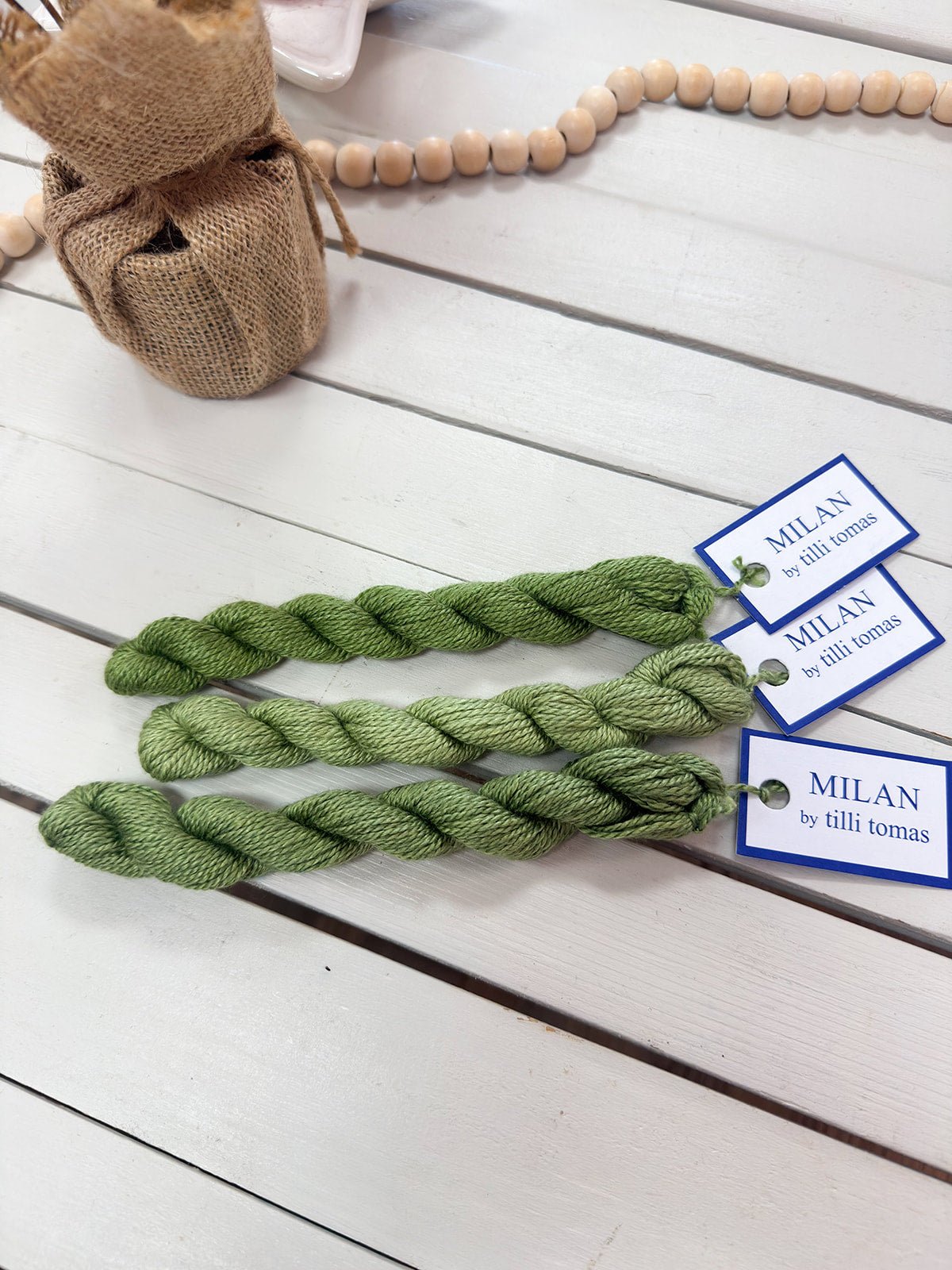 [Tilli Tomas] Milan Thread Skein in Caterpillar - The Pink Pineapple 850