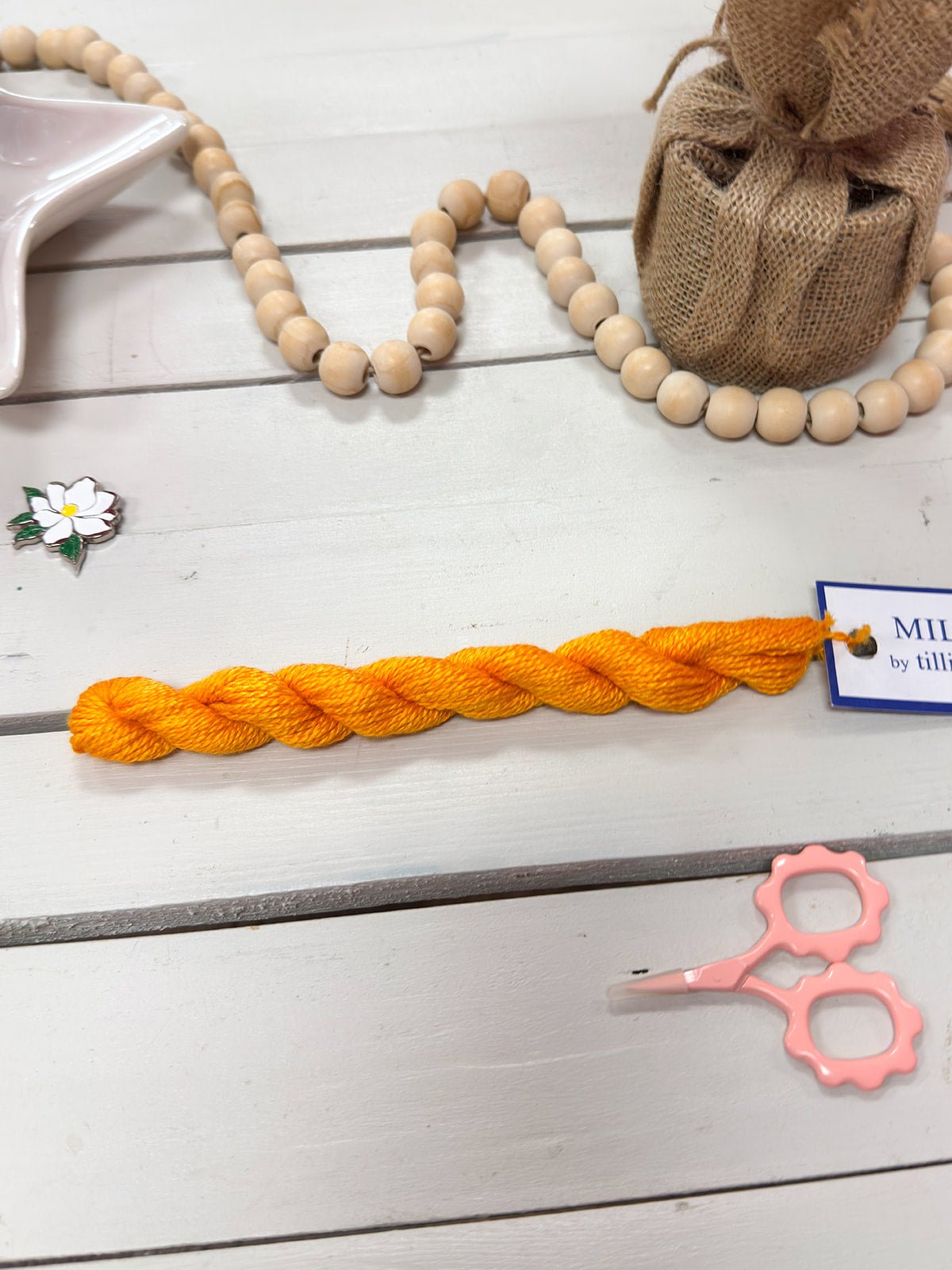 [Tilli Tomas] Milan Thread Skein in Cheese - The Pink Pineapple 850
