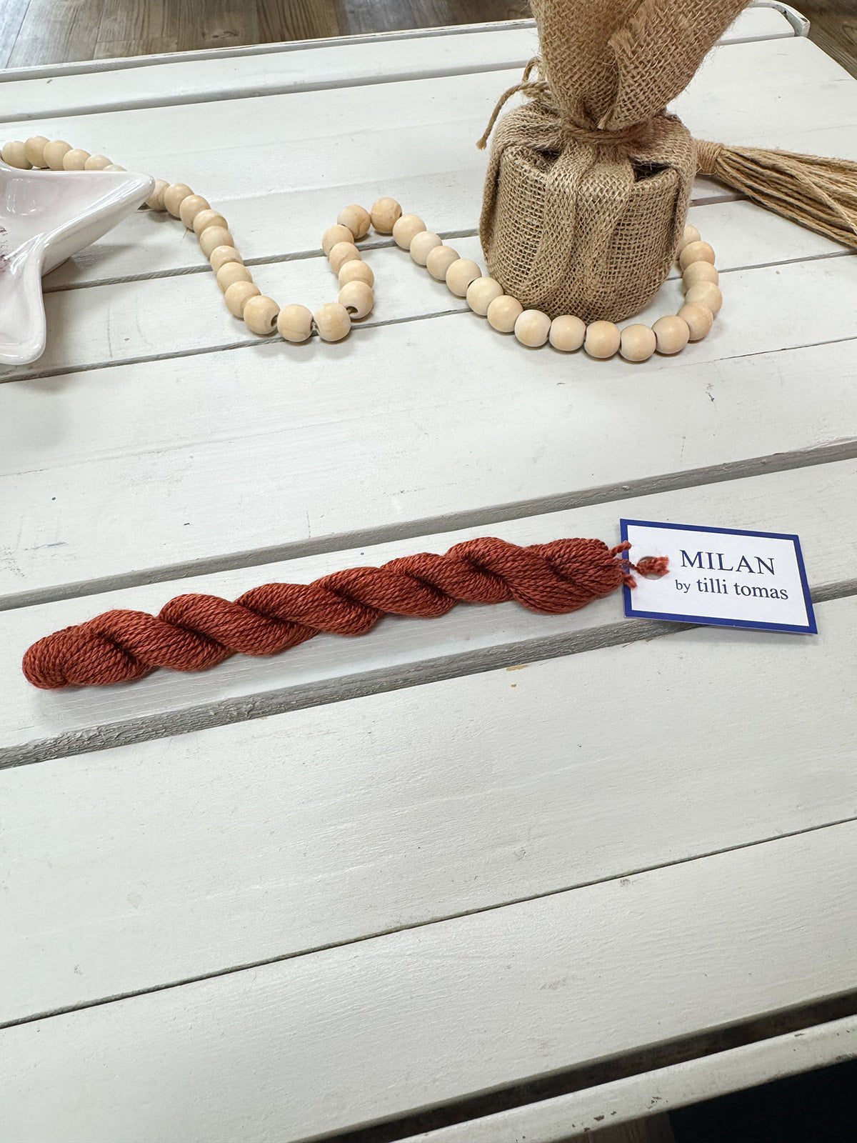 [Tilli Tomas] Milan Thread Skein in Clay - The Pink Pineapple 850