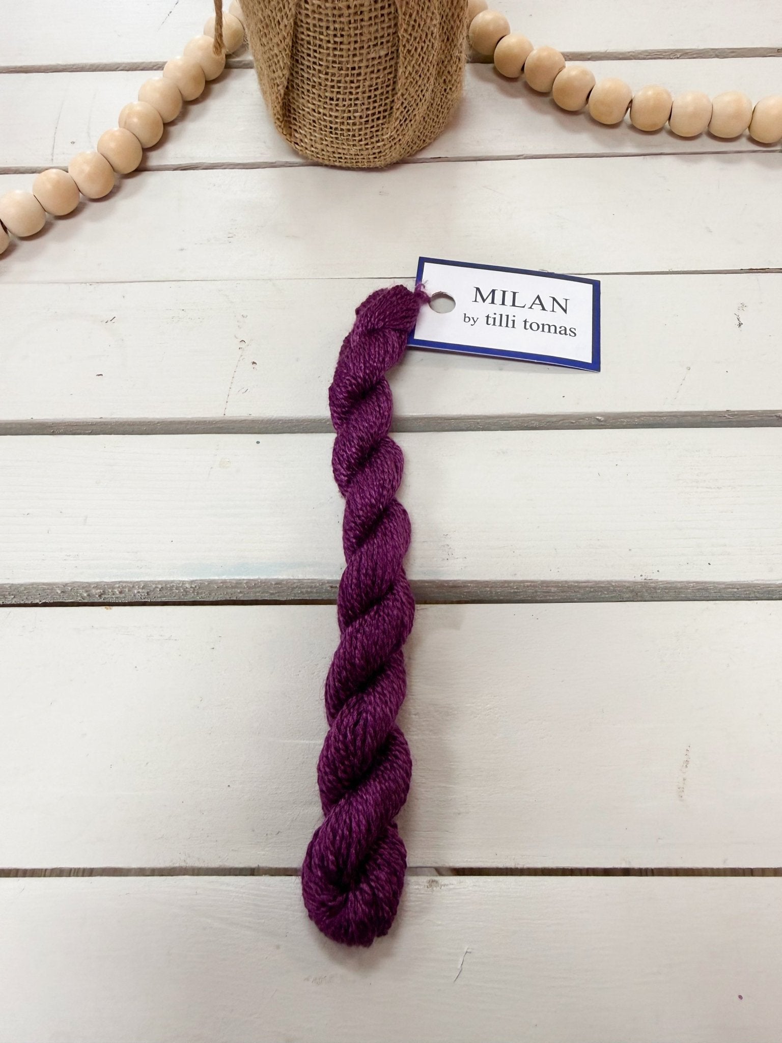 [Tilli Tomas] Milan Thread Skein in Cosmic - The Pink Pineapple 850