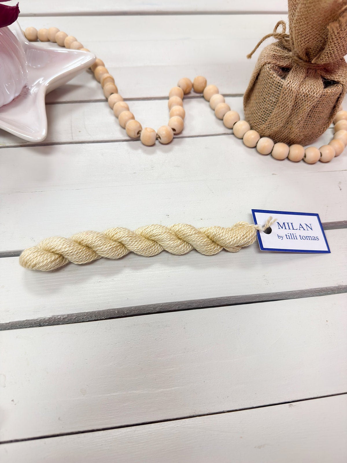 [Tilli Tomas] Milan Thread Skein in Creme Brulee - The Pink Pineapple 850