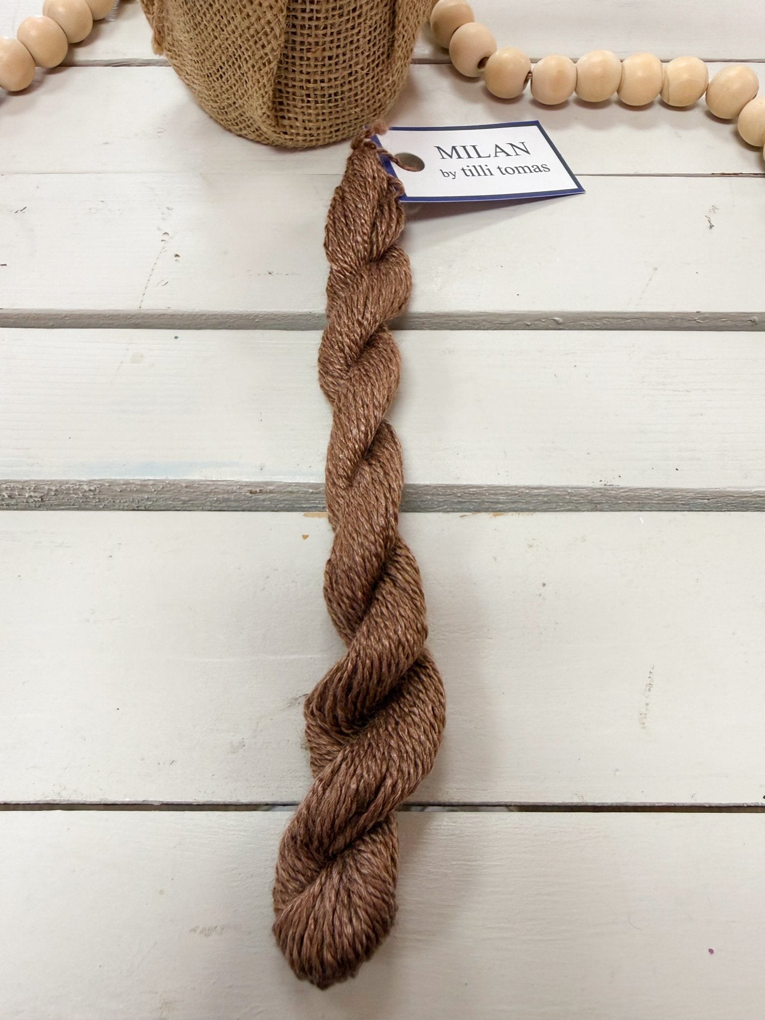 [Tilli Tomas] Milan Thread Skein in Dingo - The Pink Pineapple 850