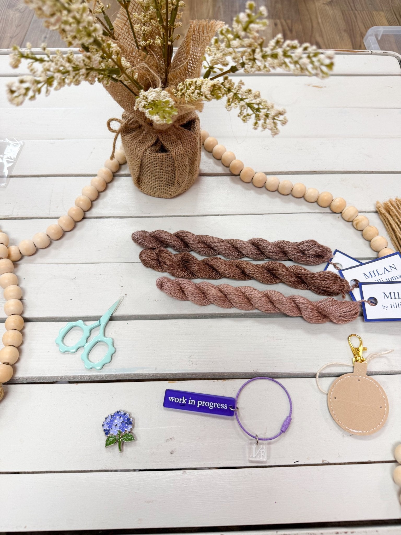 [Tilli Tomas] Milan Thread Skein in Dingo - The Pink Pineapple 850
