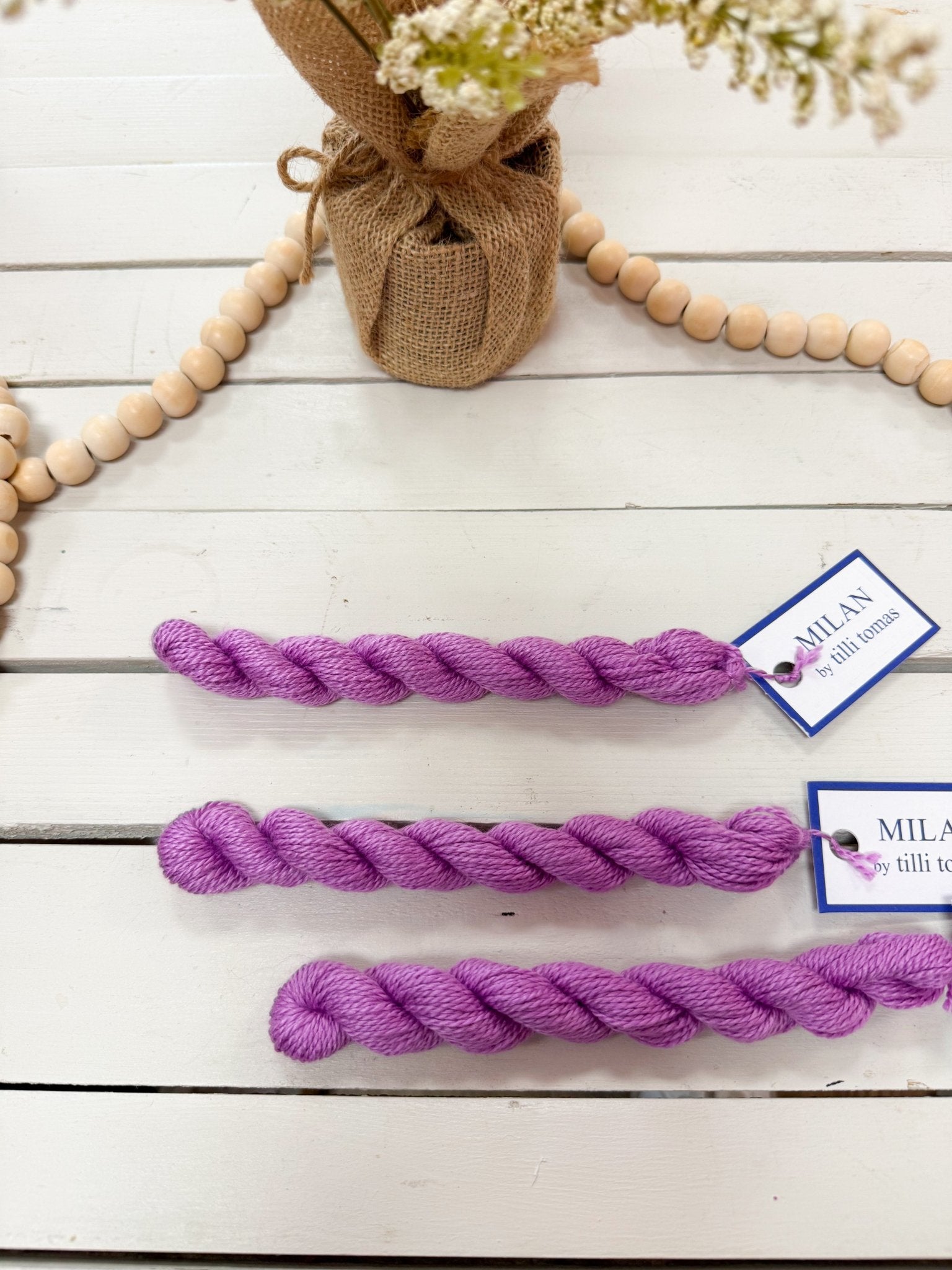 [Tilli Tomas] Milan Thread Skein in Dragonfly - The Pink Pineapple 850