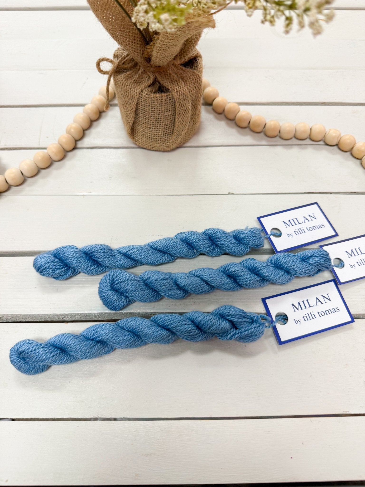 [Tilli Tomas] Milan Thread Skein in Exhale - The Pink Pineapple 850