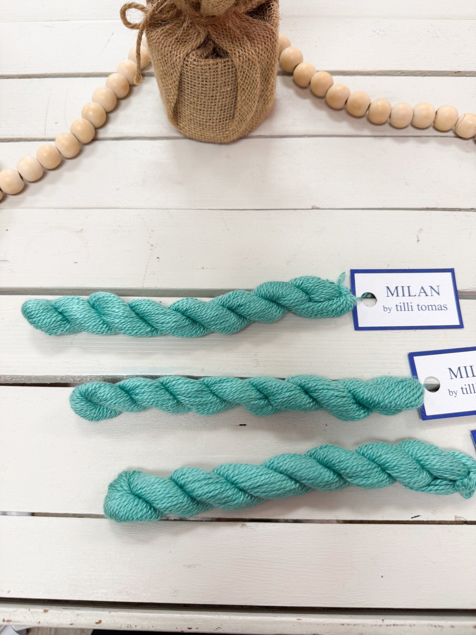 [Tilli Tomas] Milan Thread Skein in Feather - The Pink Pineapple 850