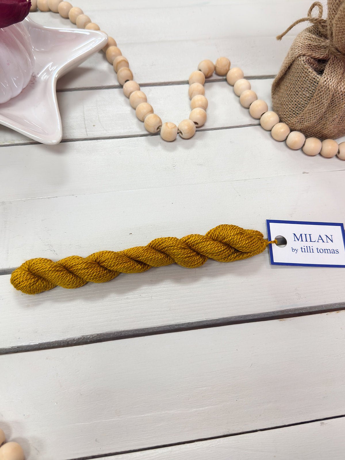 [Tilli Tomas] Milan Thread Skein in Golden Rod - The Pink Pineapple 850