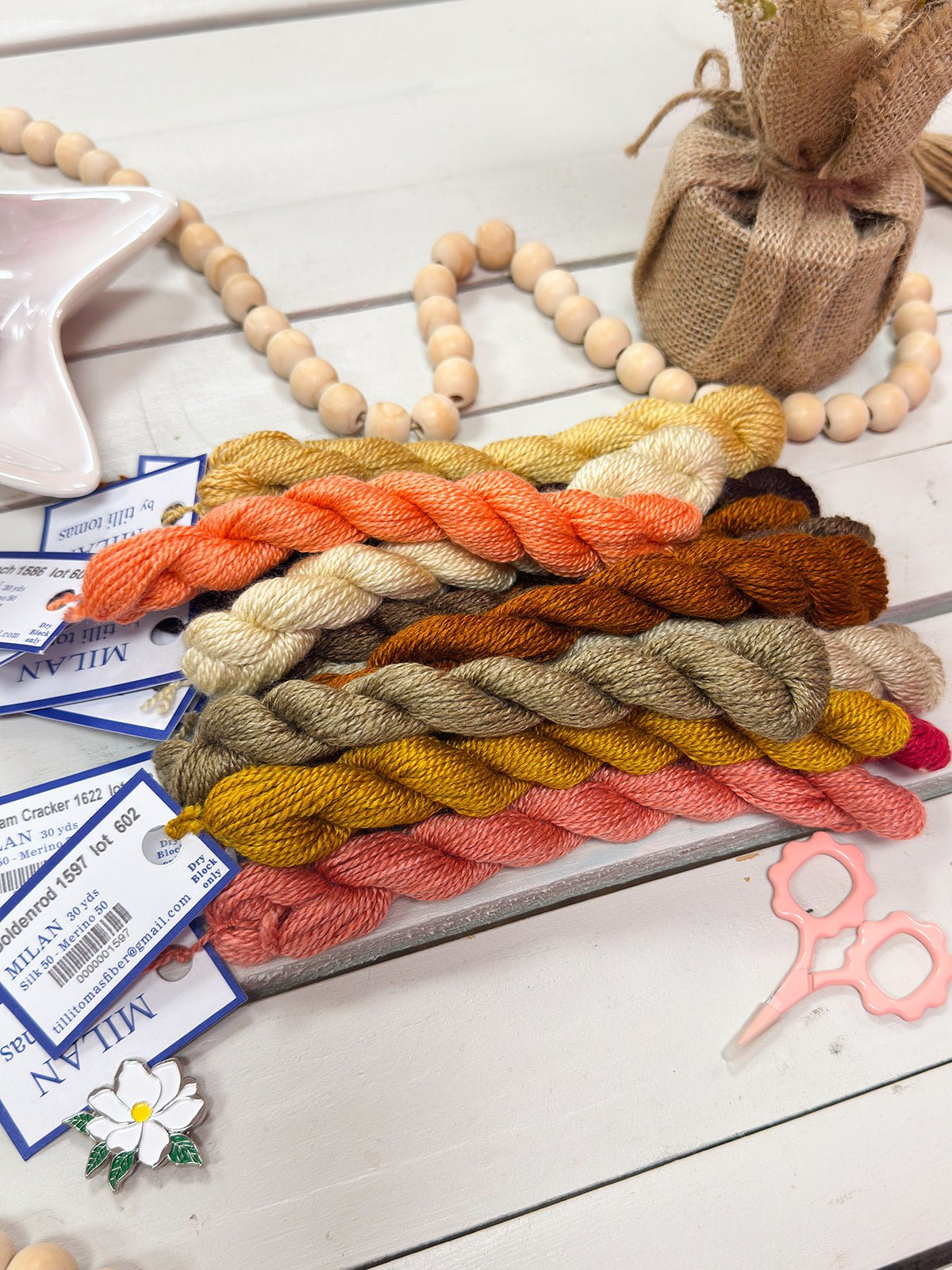 [Tilli Tomas] Milan Thread Skein in Golden Rod - The Pink Pineapple 850