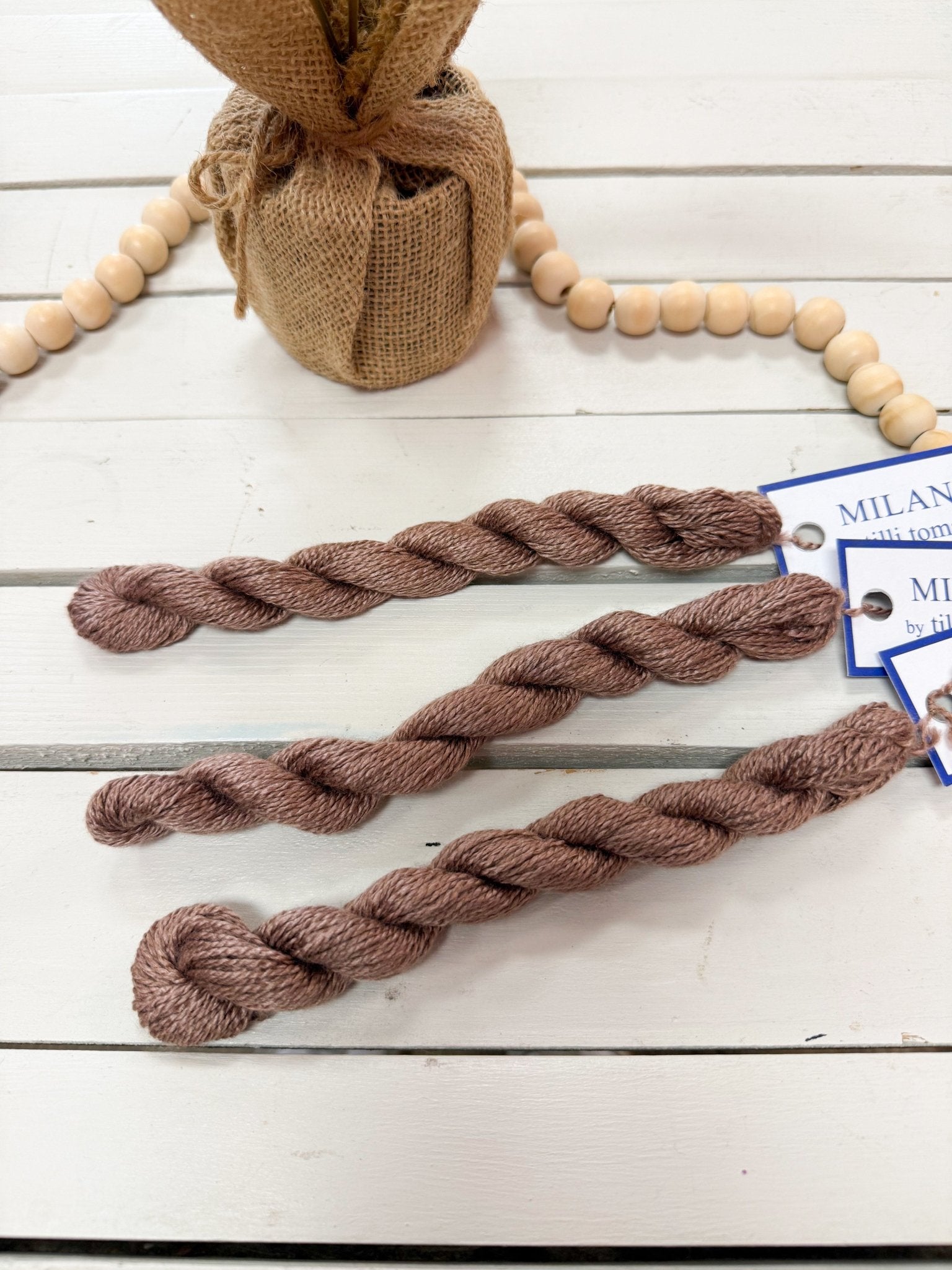 [Tilli Tomas] Milan Thread Skein in Gopher - The Pink Pineapple 850