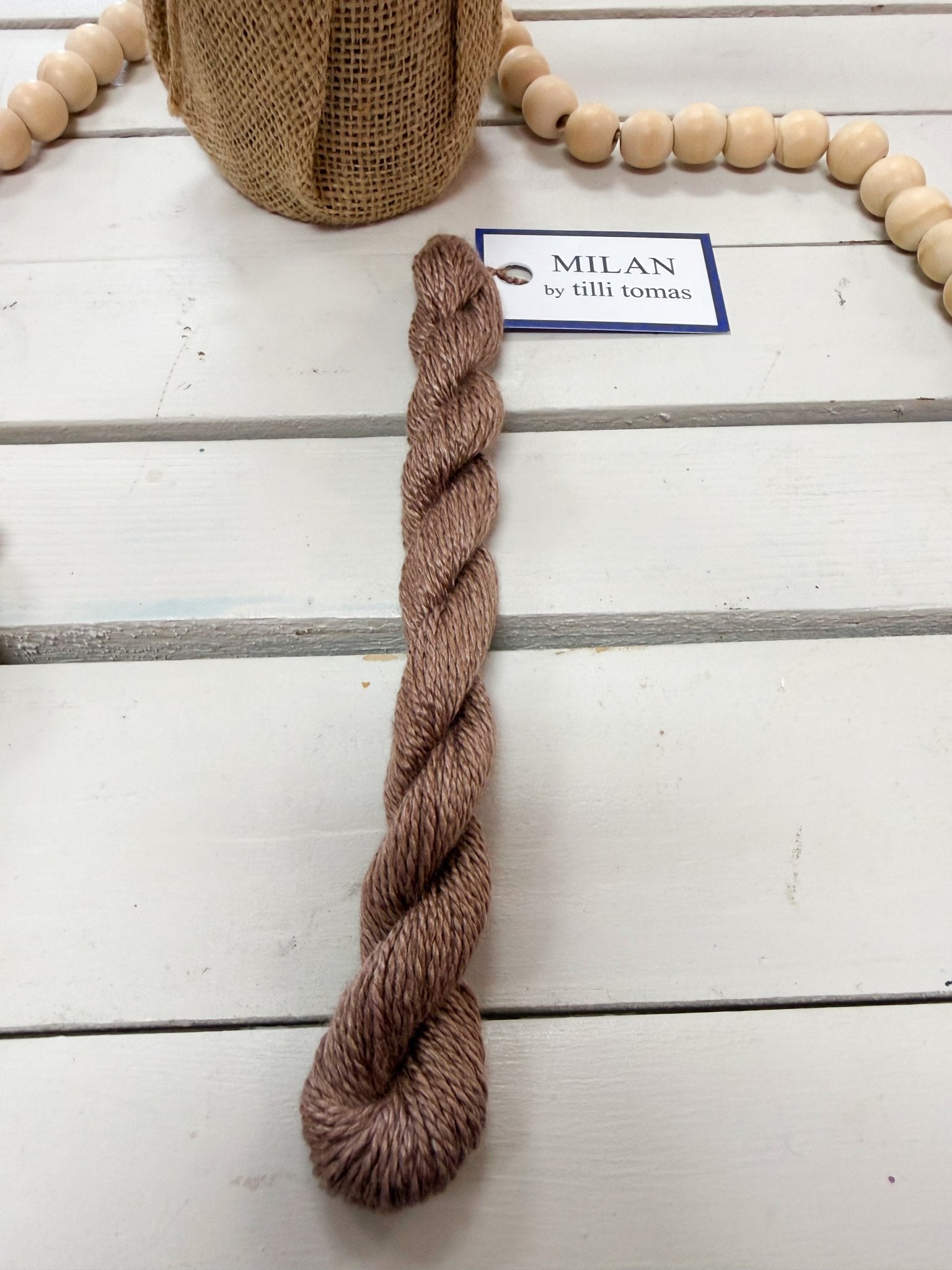 [Tilli Tomas] Milan Thread Skein in Gopher - The Pink Pineapple 850