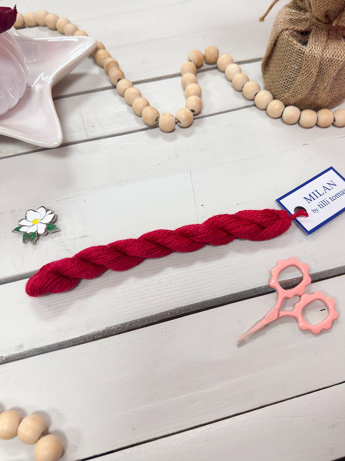 [Tilli Tomas] Milan Thread Skein in Granita - The Pink Pineapple 850
