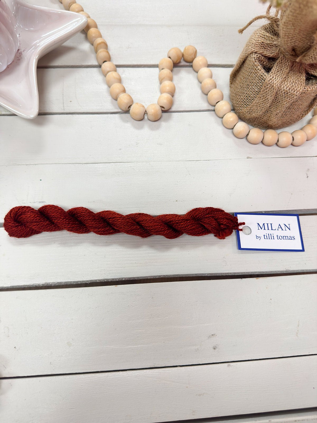 [Tilli Tomas] Milan Thread Skein in Guava - The Pink Pineapple 850