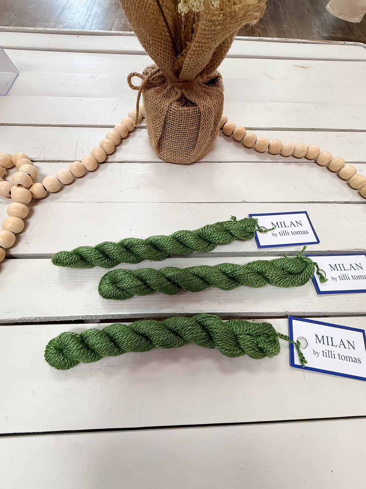[Tilli Tomas] Milan Thread Skein in Holly - The Pink Pineapple 850