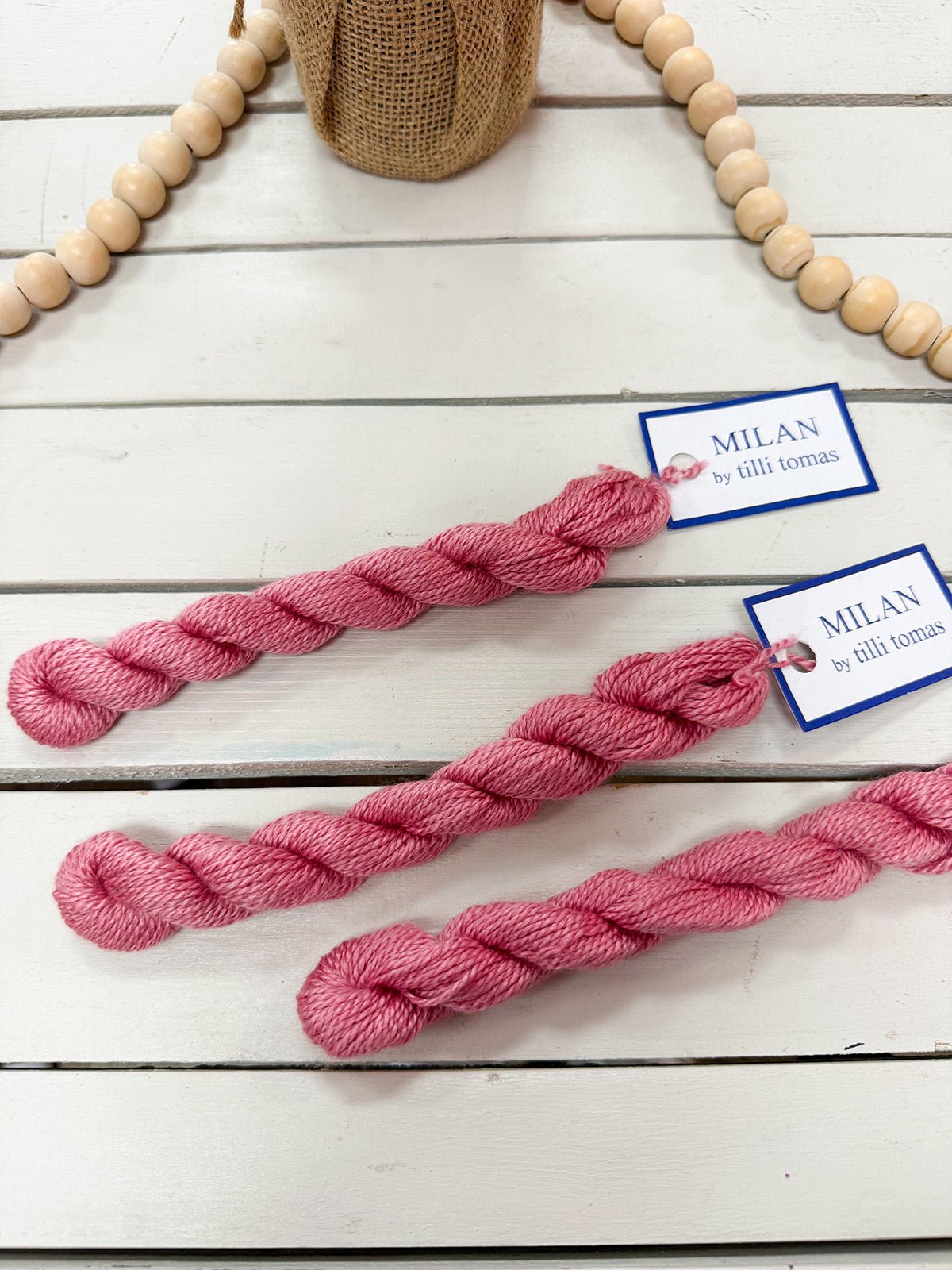 [Tilli Tomas] Milan Thread Skein in Hop Scotch - The Pink Pineapple 850