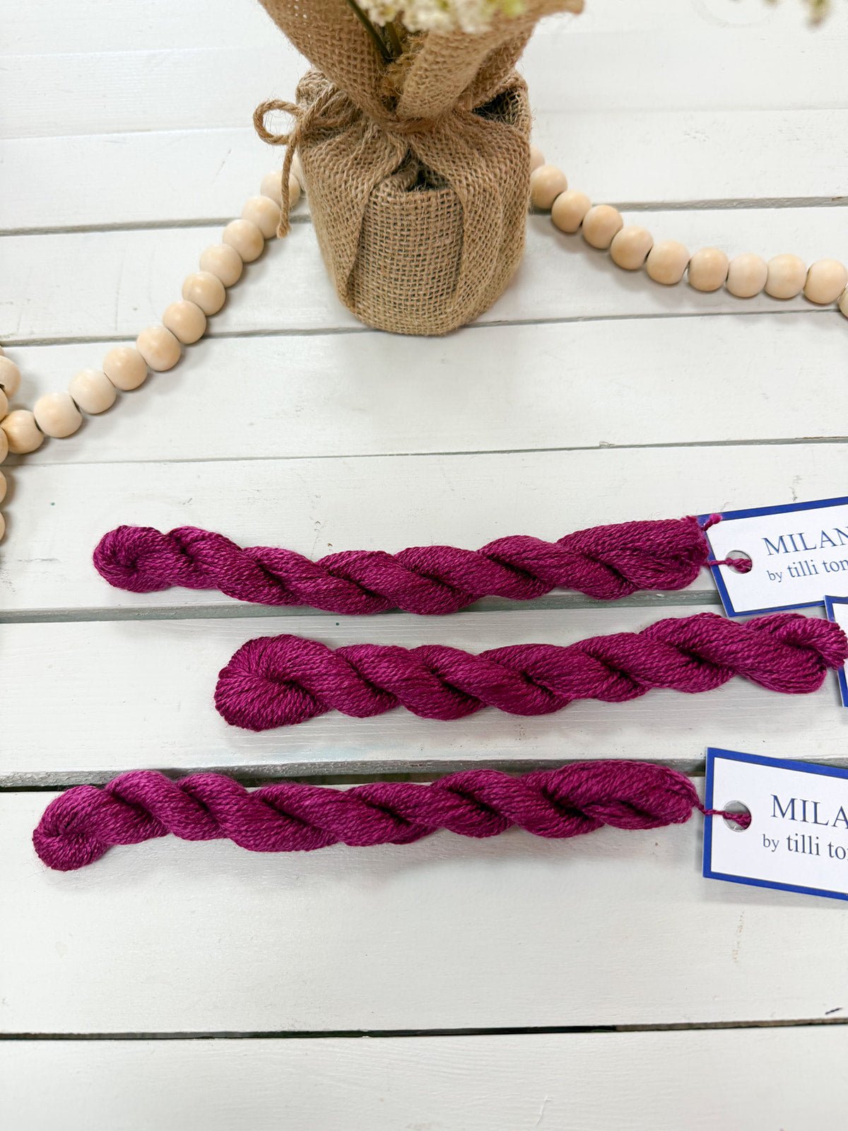 [Tilli Tomas] Milan Thread Skein in June Bug - The Pink Pineapple 850