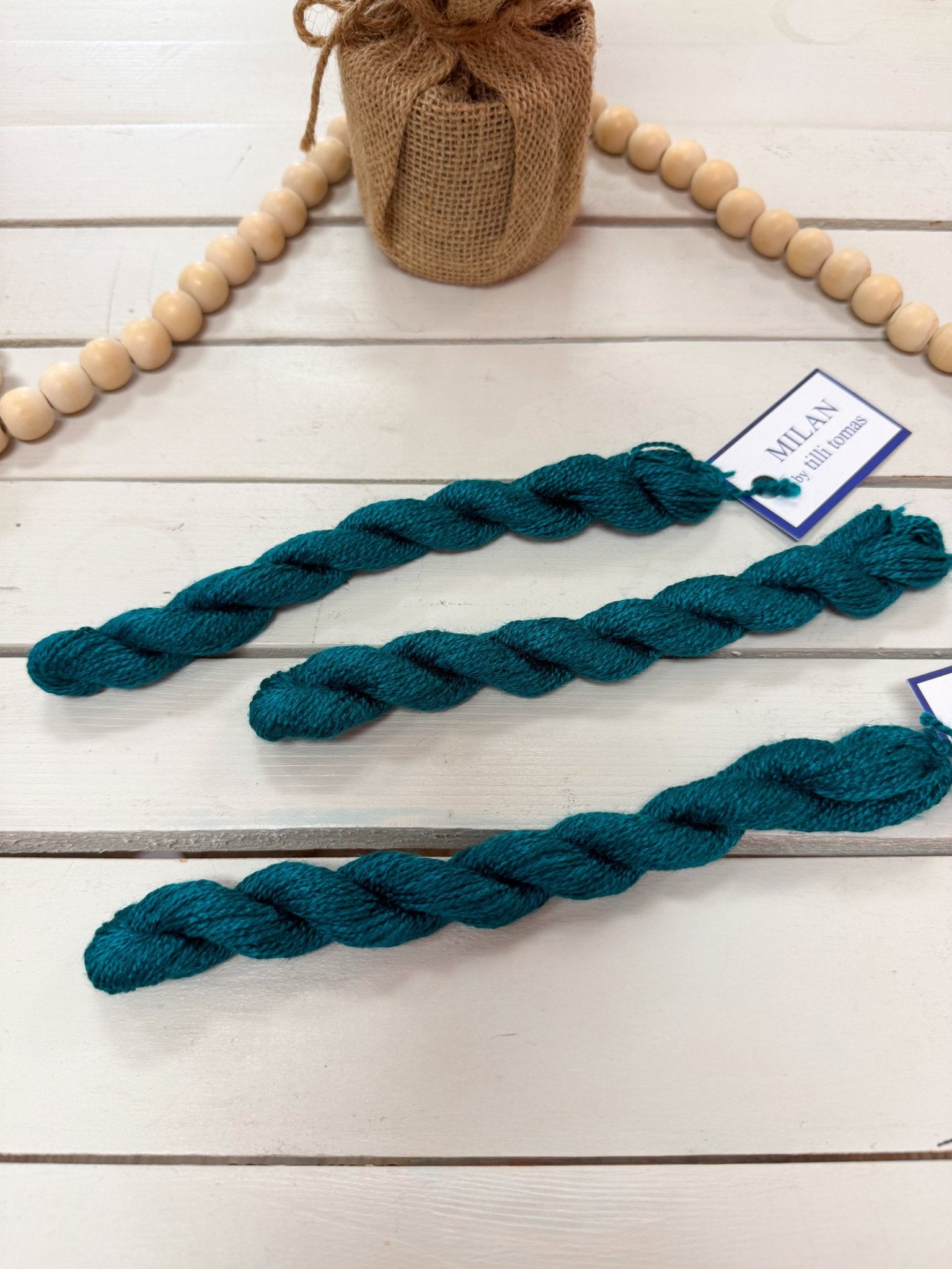 [Tilli Tomas] Milan Thread Skein in Kingfisher - The Pink Pineapple 850