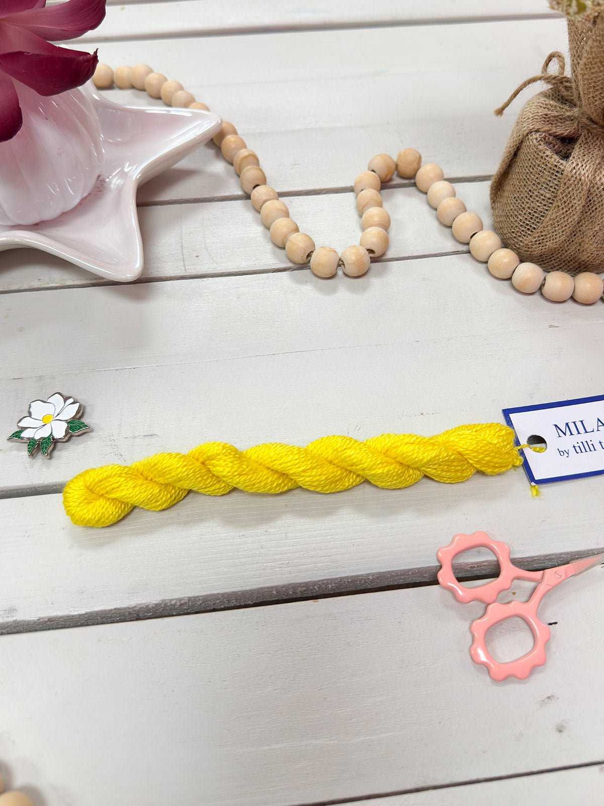 [Tilli Tomas] Milan Thread Skein in Limoncello - The Pink Pineapple 850