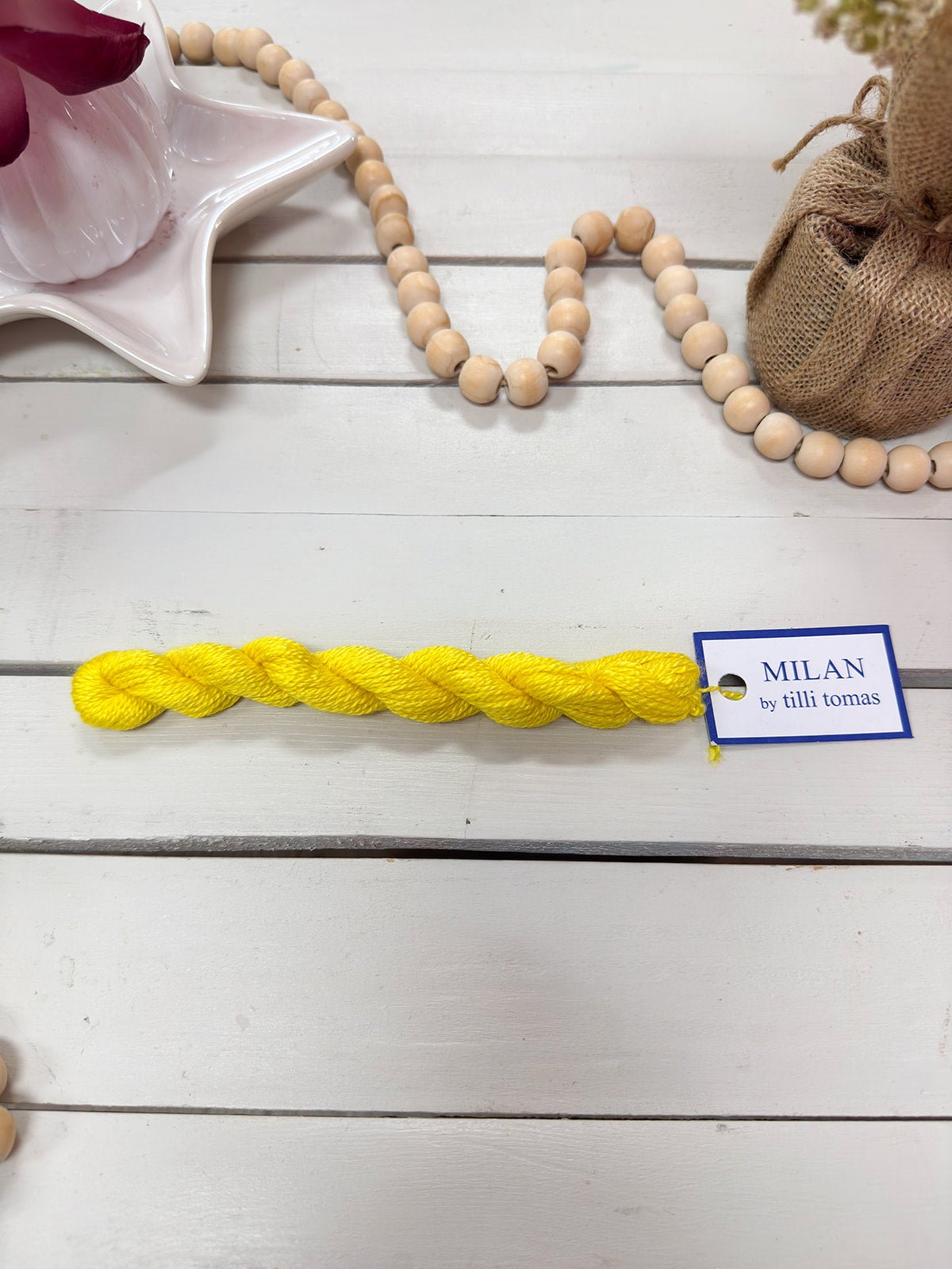 [Tilli Tomas] Milan Thread Skein in Limoncello - The Pink Pineapple 850