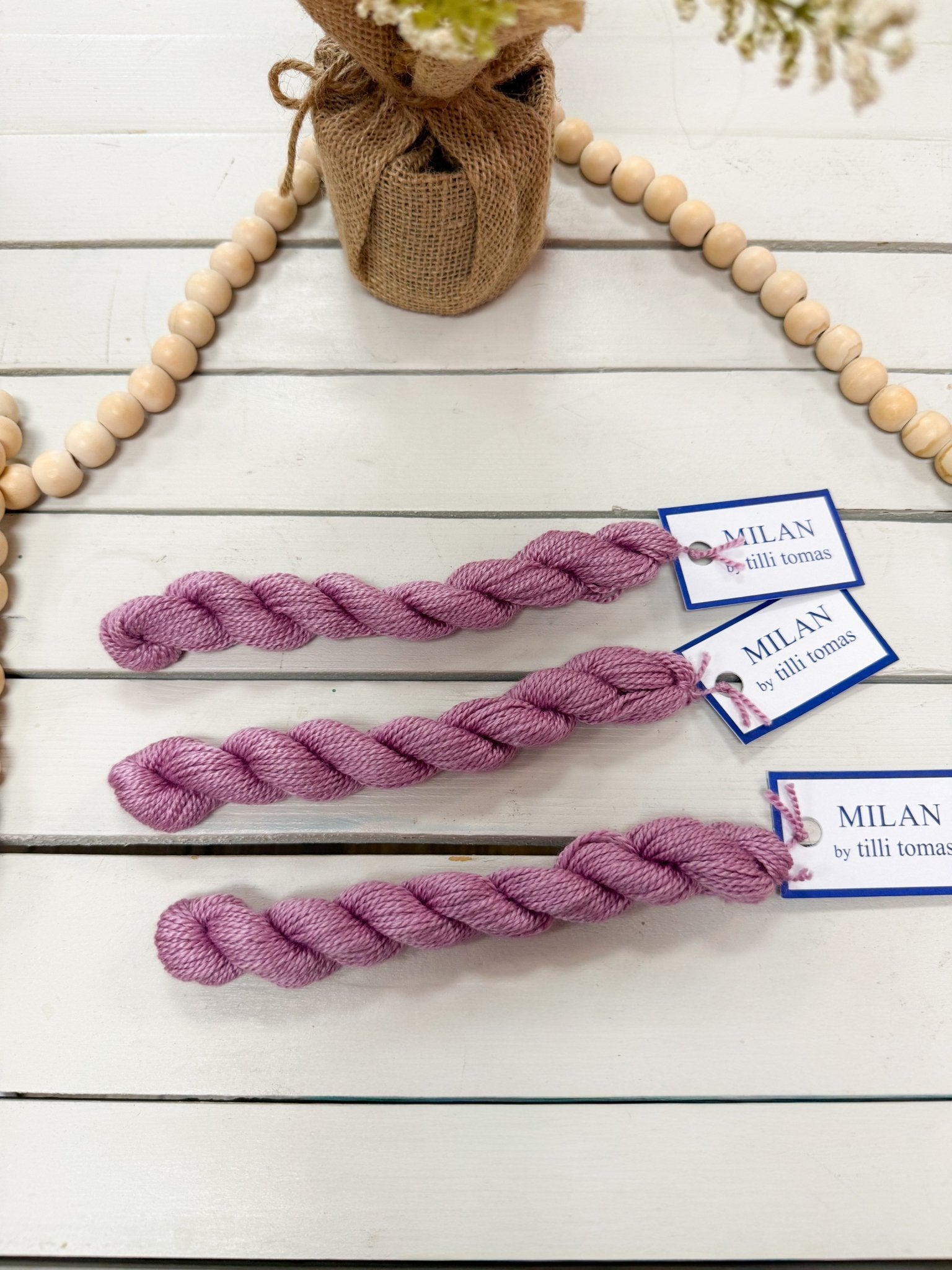 [Tilli Tomas] Milan Thread Skein in Lindy - The Pink Pineapple 850