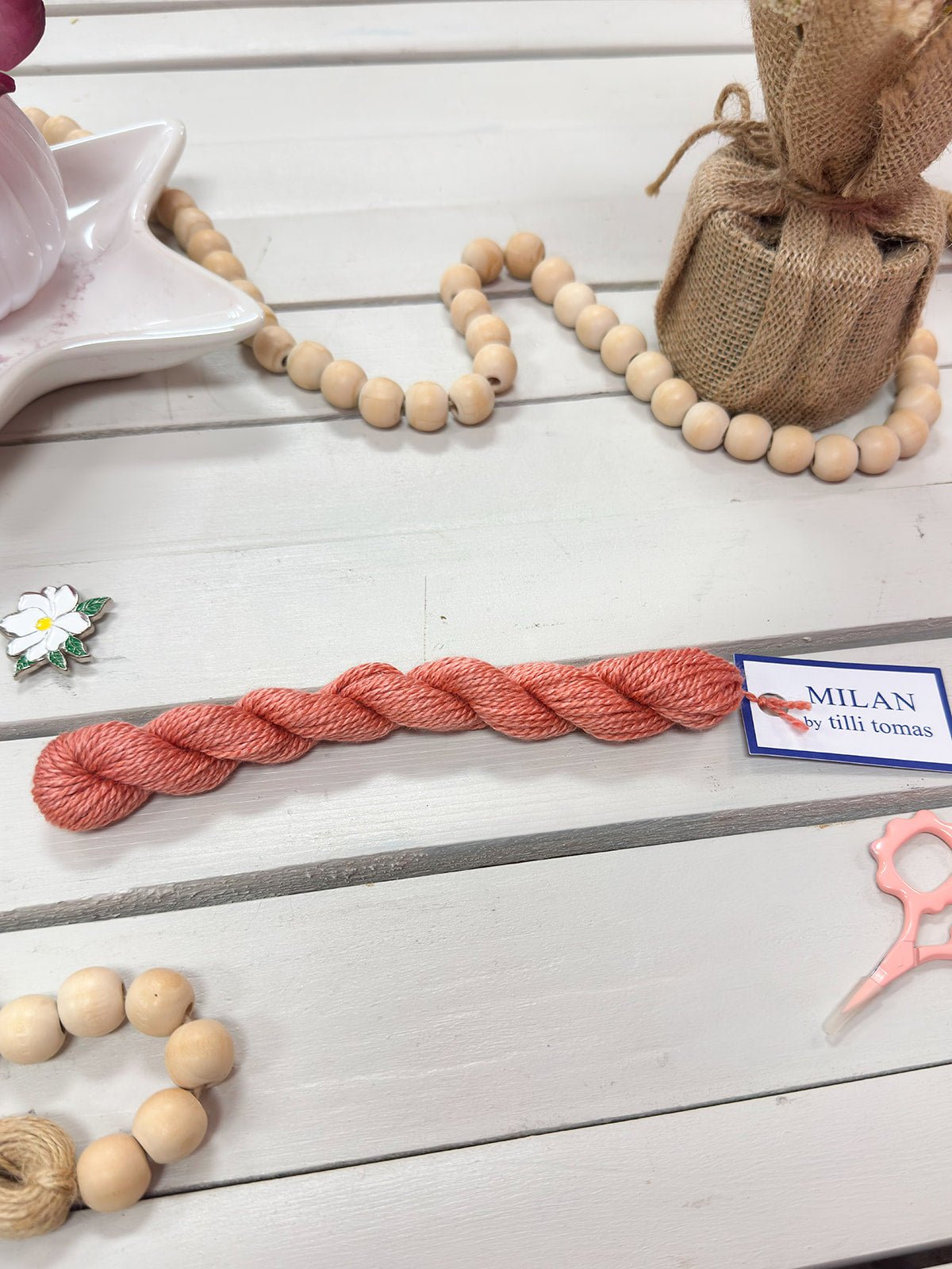 [Tilli Tomas] Milan Thread Skein in Lotus - The Pink Pineapple 850