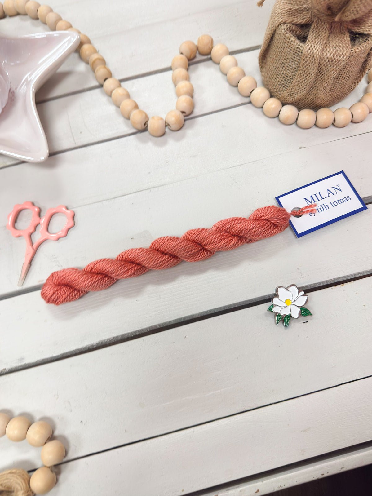 [Tilli Tomas] Milan Thread Skein in Mai Tai - The Pink Pineapple 850