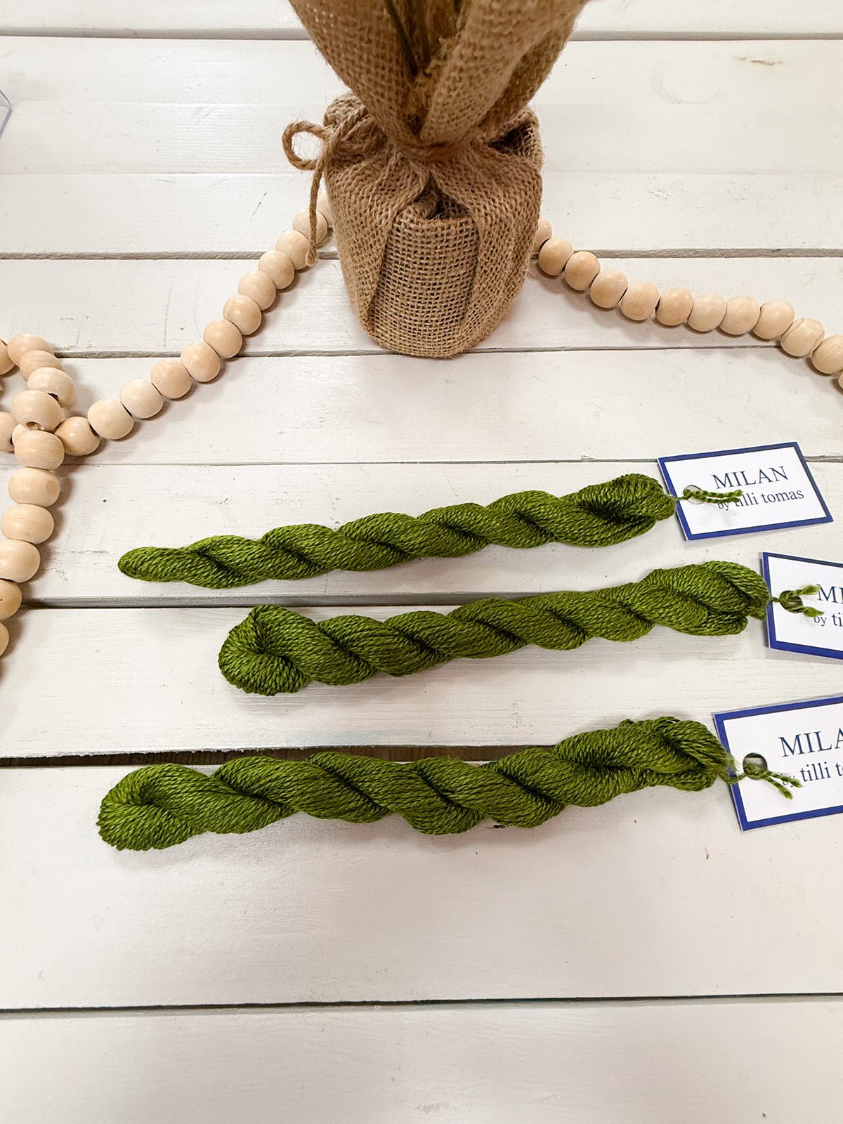 [Tilli Tomas] Milan Thread Skein in Marjoram - The Pink Pineapple 850