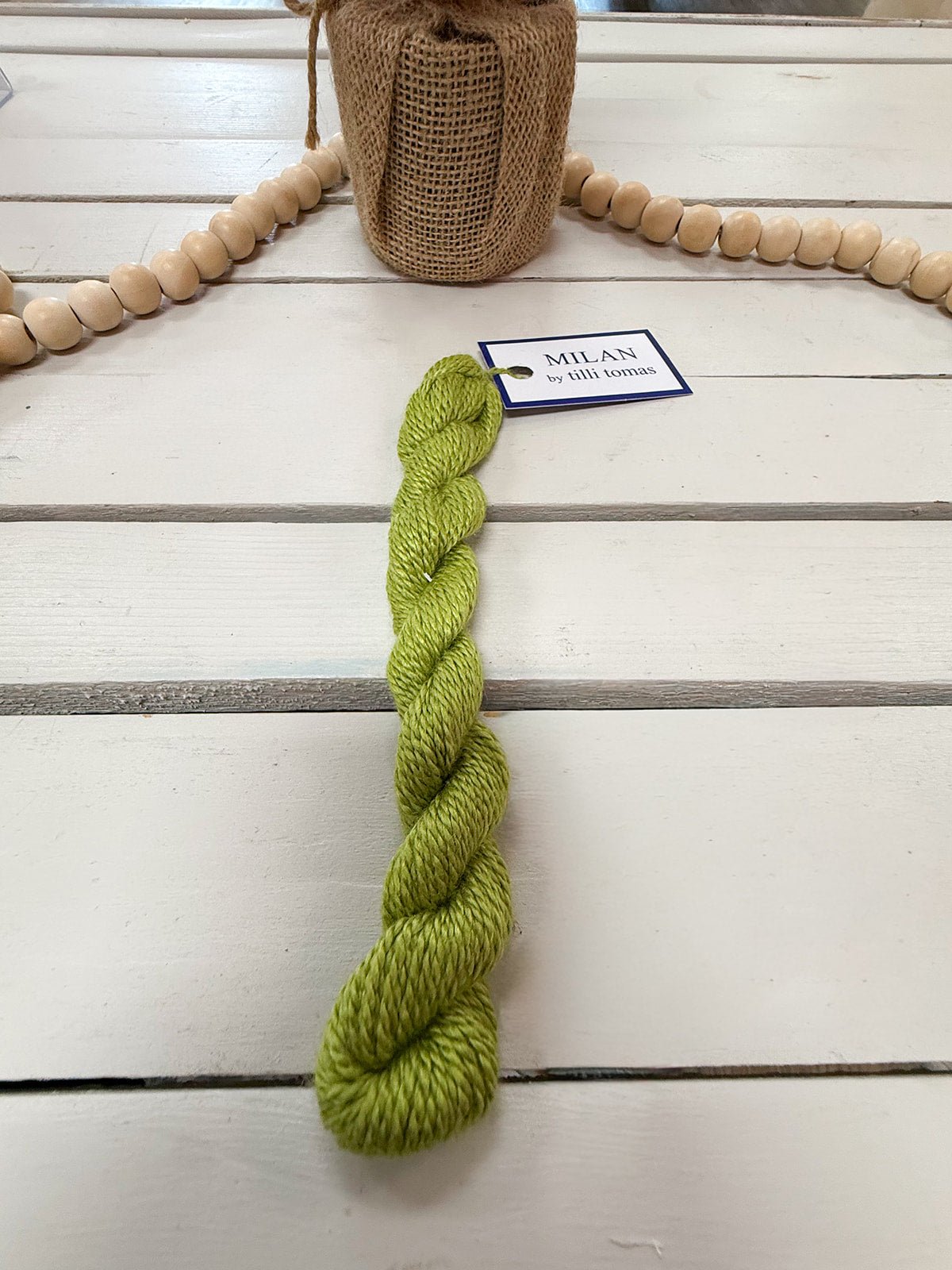 [Tilli Tomas] Milan Thread Skein in Pear - The Pink Pineapple 850