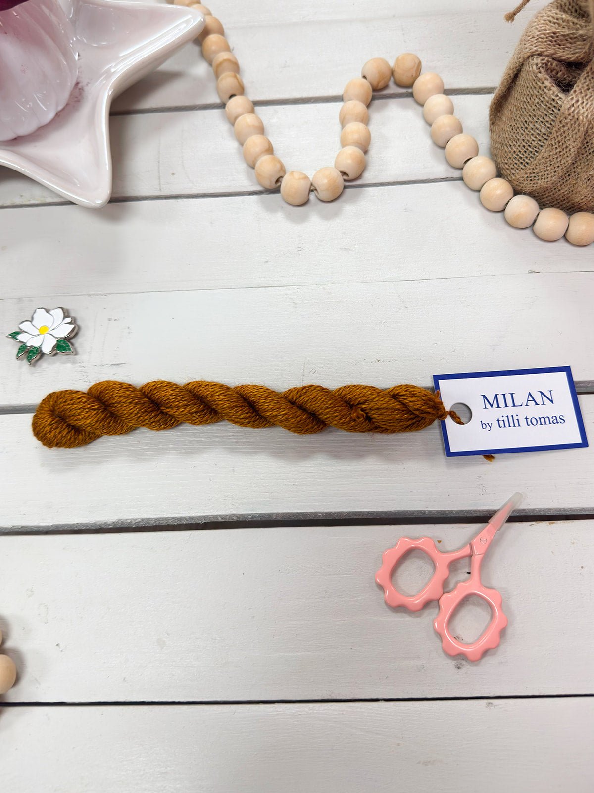 [Tilli Tomas] Milan Thread Skein in Penny - The Pink Pineapple 850