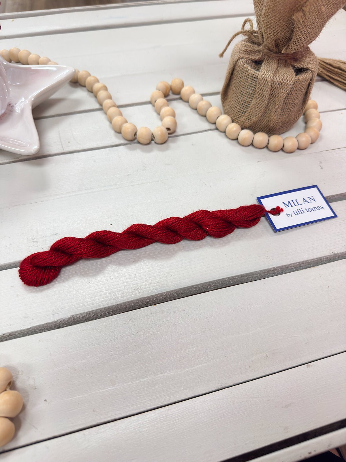 [Tilli Tomas] Milan Thread Skein in Pomegranate - The Pink Pineapple 850